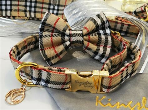 burberry cat collar|burberry dog collar and leash.